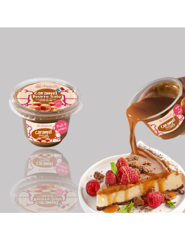 Pot de Caramel Beurre Salé La Fabrique à Desserts avec desserts